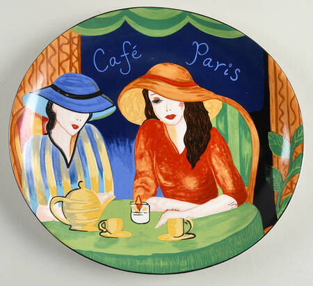 Cafe Paris Dinner Plate
