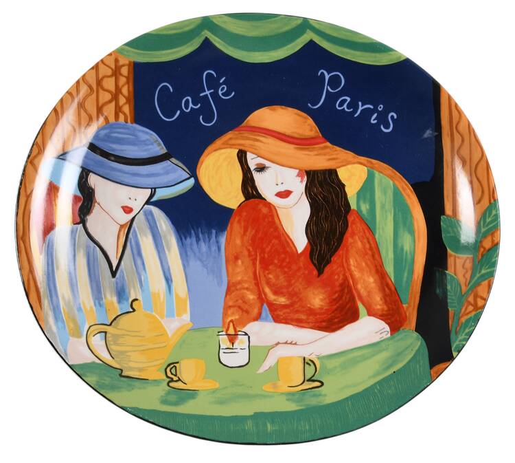 Cafe Paris 12" Chop Plate (Round Platter)