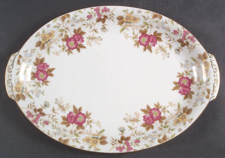 Carlton 14" Oval Serving Platter by Sango