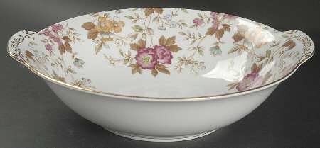 Carlton 9" Round Vegetable Bowl by Sango