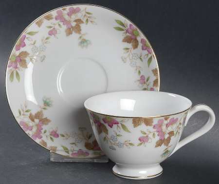 Carlton Footed Cup & Saucer Set