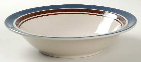 Carousel Blue Soup/Cereal Bowl