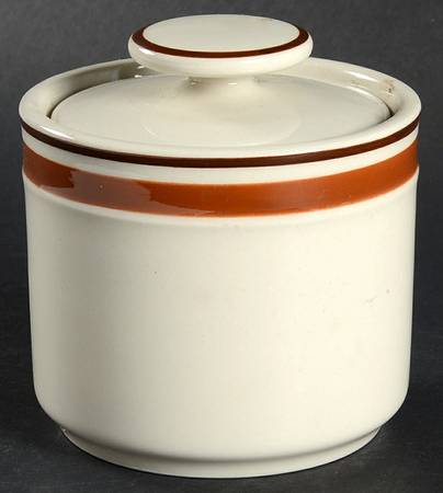 Catalina Sienna Sugar Bowl & Lid