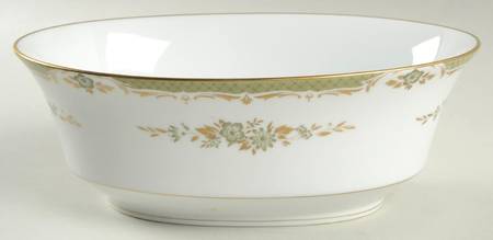 Cathay 9" Oval Vegetable Bowl