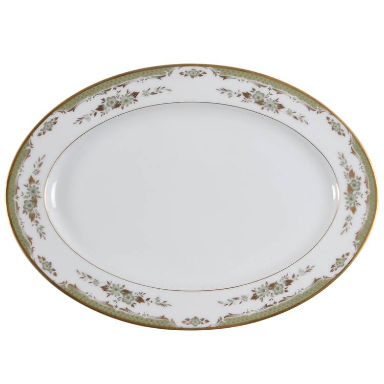 Cathay 12" Oval Serving Platter