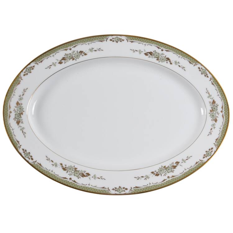 Cathay 16" Oval Serving Platter