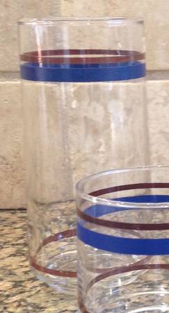 Celestial Blue Glassware Tall Tumbler