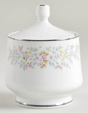 Chantilly (Platinum Trim) Sugar Bowl & Lid