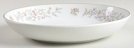 Chantilly (Platinum Trim) Coupe Soup Bowl