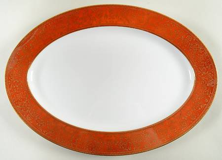 Charlemagne 14" Oval Serving Platter