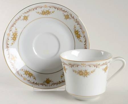 Cheltenham Flat Cup & Saucer Set