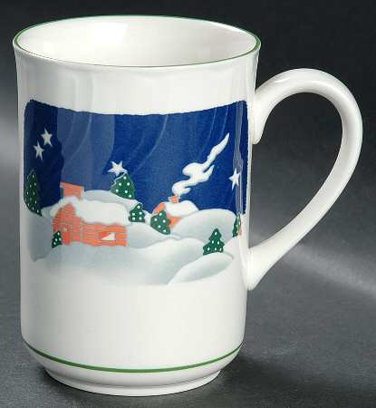 Christmas Eve (Swirl Edge) Mug