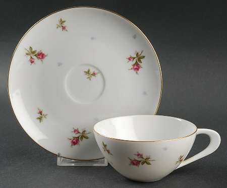 Flat Cup & Saucer Set