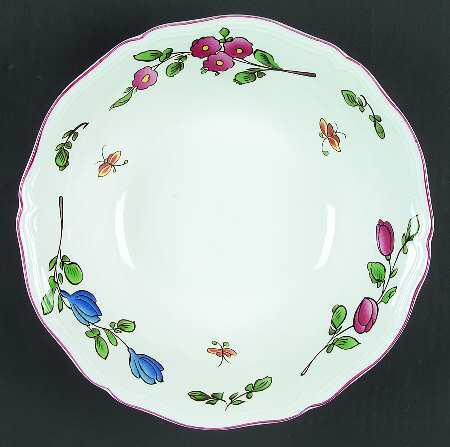 Chinoiserie 9" Round Vegetable Bowl