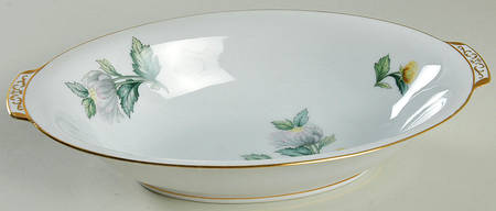 Chrysanthemum (Rim) Round Covered Vegetable