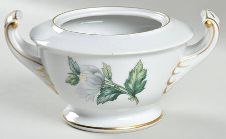 Chrysanthemum (Rim) Sugar Bowl No Lid