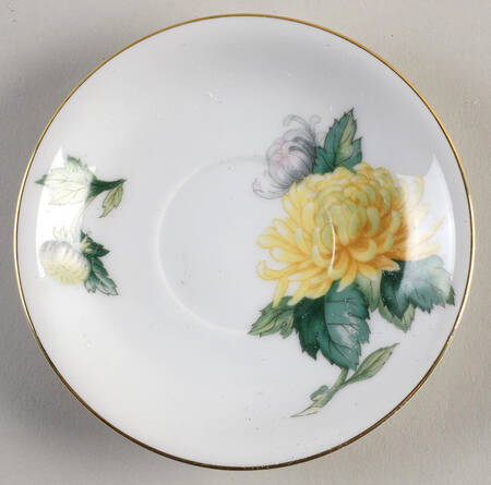 Chrysanthemum (Rim) Saucer