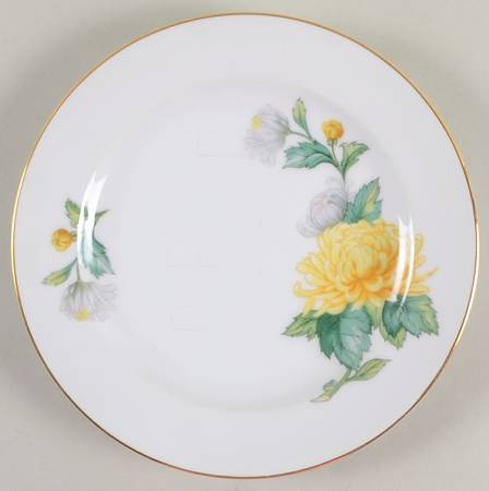 Chrysanthemum (Rim) Salad Plate