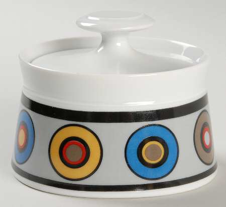 Circus Sugar Bowl & Lid