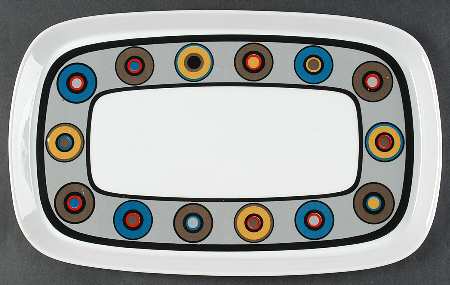 Circus 15" Oval Serving Platter