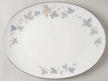 Claire 15" Oval Serving Platter by Sango