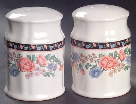 Claremore Salt & Pepper Set by Sango
