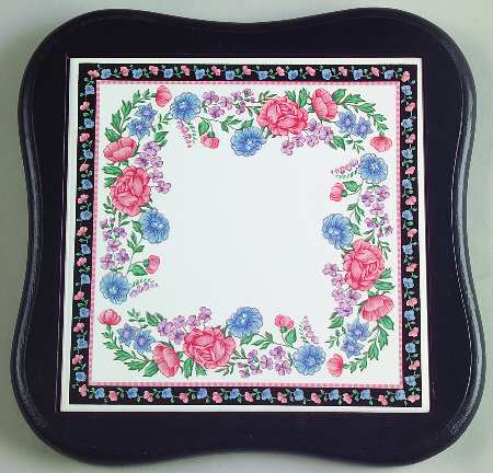 Claremore Wood Frame Trivet