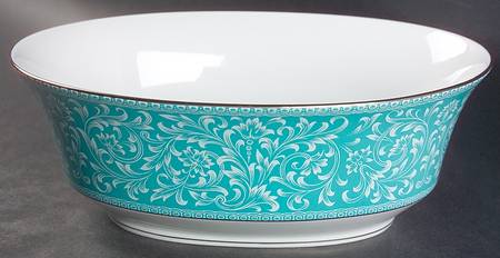 Cordon Bleu 9" Oval Vegetable Bowl by Sango