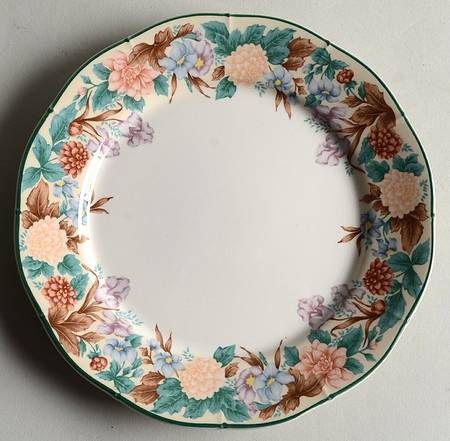 Country Garden Salad Plate