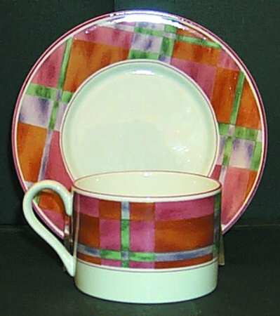 Colorama Flat Cup & Saucer Set