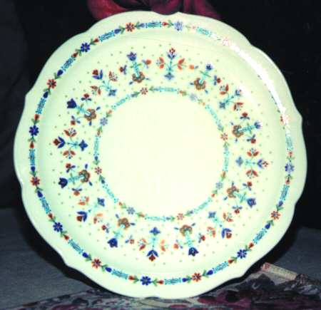 Country Maid Dinner Plate