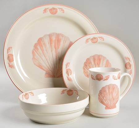 Coquille (Korea, Taiwan) 4 Piece Place Setting