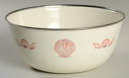 Coquille (Korea, Taiwan) 8" Metal Bowl