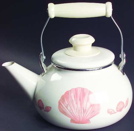 Coquille (Korea, Taiwan) Metal Kettle & Lid