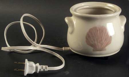 Coquille (Korea, Taiwan) Electric Potpourri Warmer, No Lid