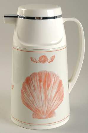 Coquille (Korea, Taiwan) Plastic Thermos/Carafe & Lid