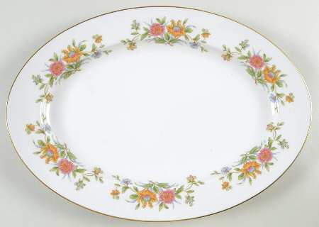Cortina 14" Oval Serving Platter