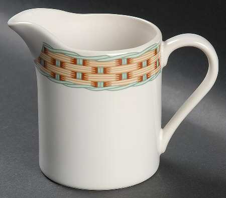 Country Wicker Creamer