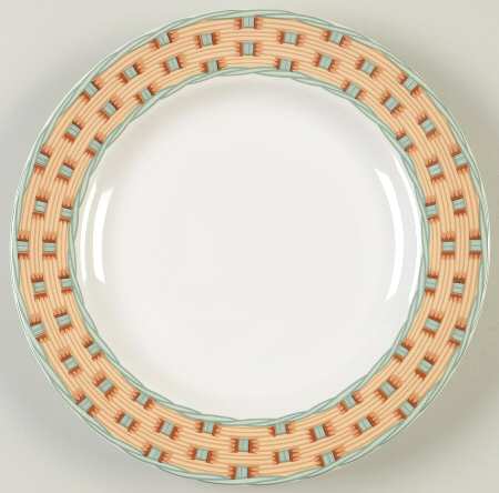 Country Wicker Salad Plate