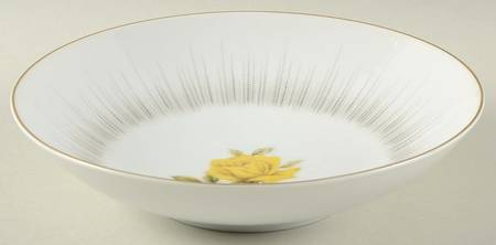 Dawn (Gold Trim) Coupe Soup Bowl