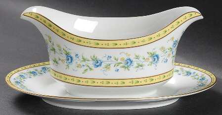 Deauville Gravy Boat with Attached Underplate