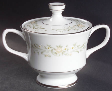 Debutante Sugar Bowl & Lid by Sango