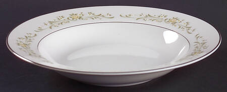 Debutante Rim Soup Bowl by Sango