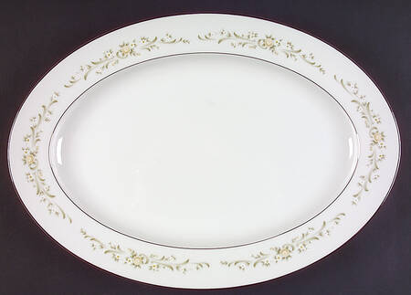 Debutante 14" Oval Serving Platter