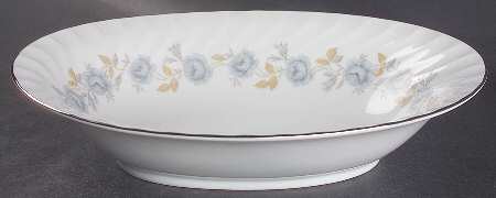Delicato 10" Oval Vegetable Bowl