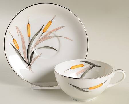Del Mar Flat Cup & Saucer Set