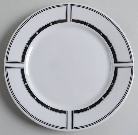 Domino Salad Plate