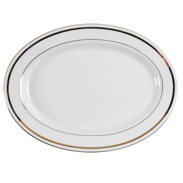 D'Or 12" Oval Serving Platter