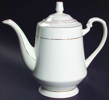 D'Or Coffee Pot & Lid