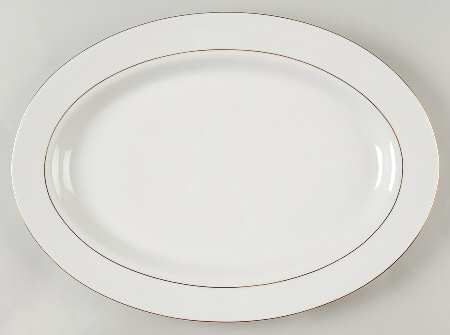 D'Or 14" Oval Serving Platter by Sango